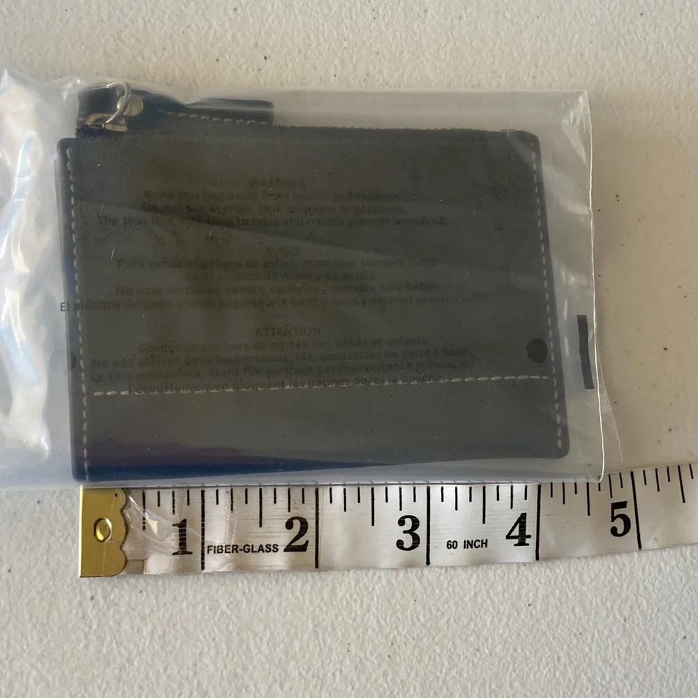 Coach Sleek Black Key & Card Holder - Picture 6 of 7
